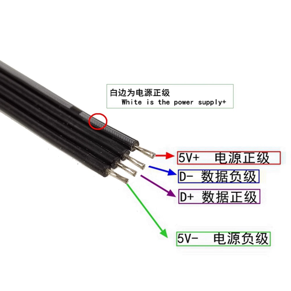 Typec kabel do transmisji danych USB do ładowania telefonu komórkowego rozszerzenie mocy TYPEC pojedyncza męska i żeńska głowa i ogon ocynowana lutowanie c