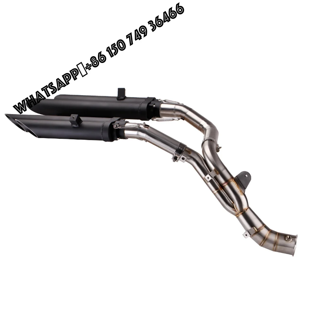 Suitable for Yamaha R1 Full Exhaust System Pipe Modified Stainless Steel Exhaust Mid-Pipe Link-Pipe for YZF-R1 R1