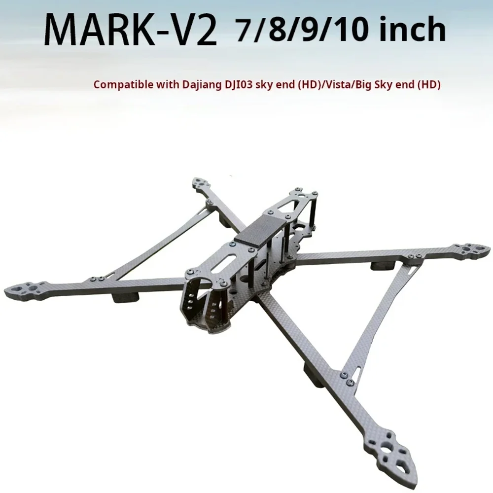 

Mark4 V2 Mark 4 8inch 367mm 9inch 387mm With 6mm Arm / 10inch 427mm W/ 7.5mm Arm Fpv Racing Drone Quadcopter Freestyle Frame Kit