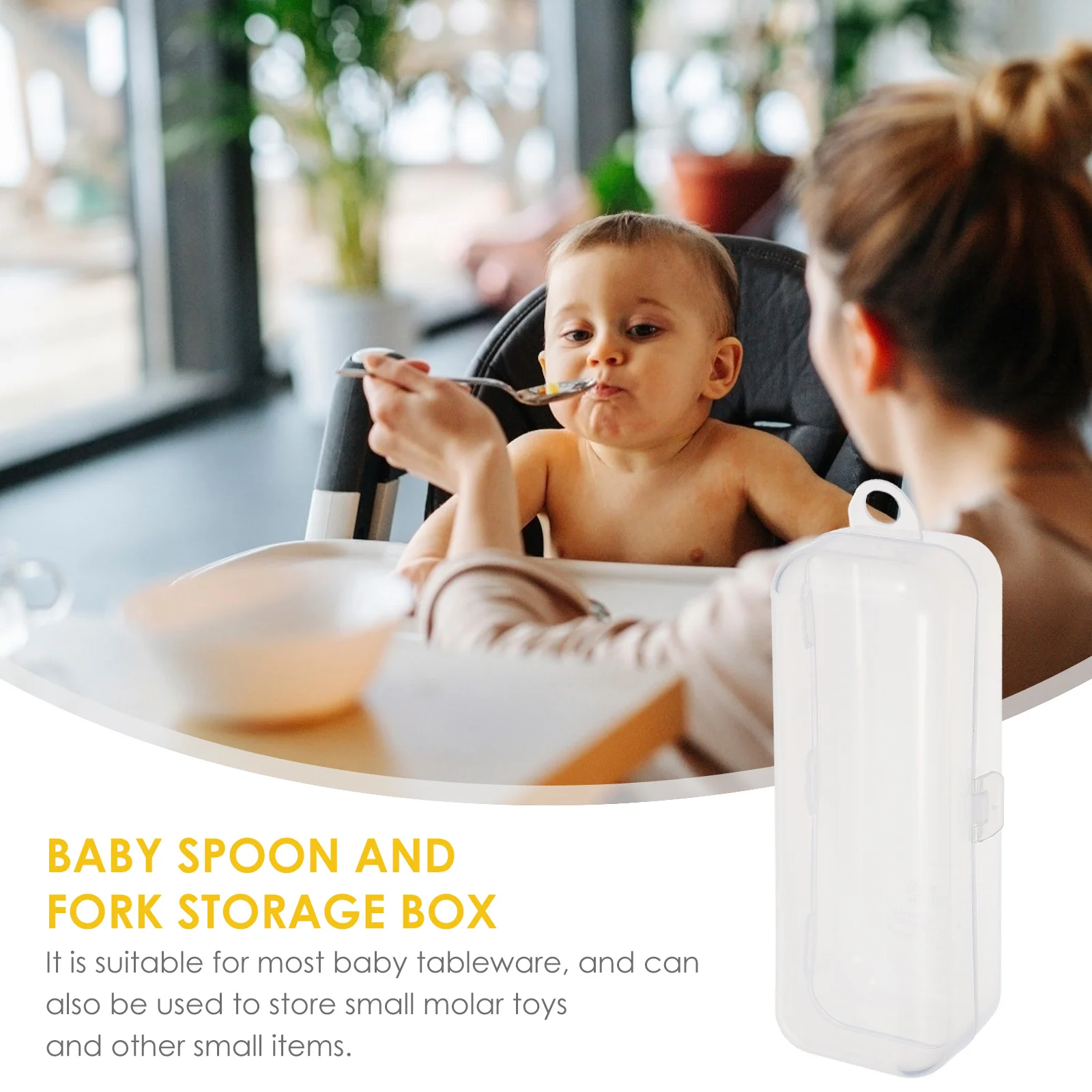 

6Pcs Toddler Pacifier Case Feeding Container Holder Durable Easy to Clean Portable Practical for Babies Pacifier Box