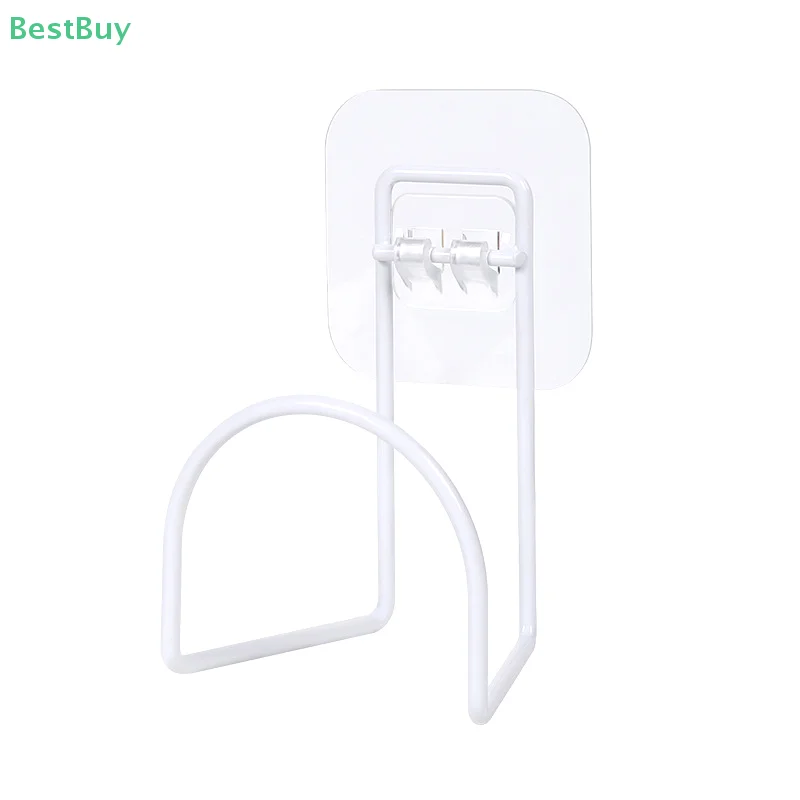 Wall Mounted Helmet Holder Display Stand Hanger Support Rack Punch-free Wall-mounted Storage Rack for Helmet Coats Hats Caps