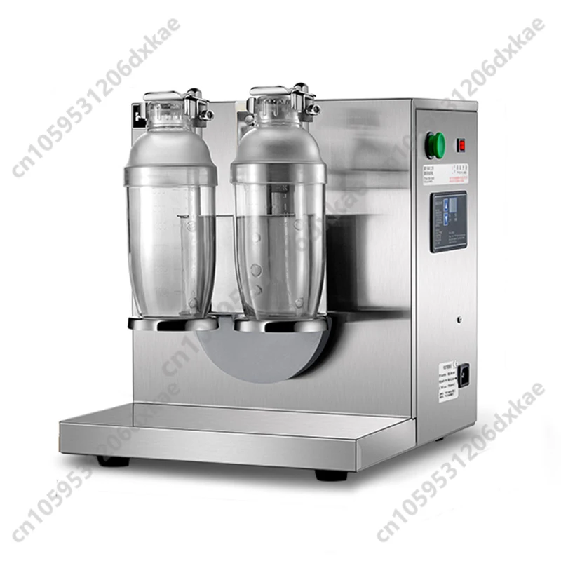 

Commercial Boba shaker Bubble Tea Shaker Double-head Pearl Milk Tea Shaking Machine Stainless Steel Milk Tea Shaker Cup Shaker