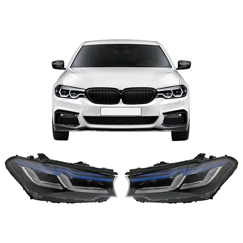 

For for 5 Series G38 G30 Plug and Play 12V New Upgrade Adaptive Led Lci Assembly Front Headlight