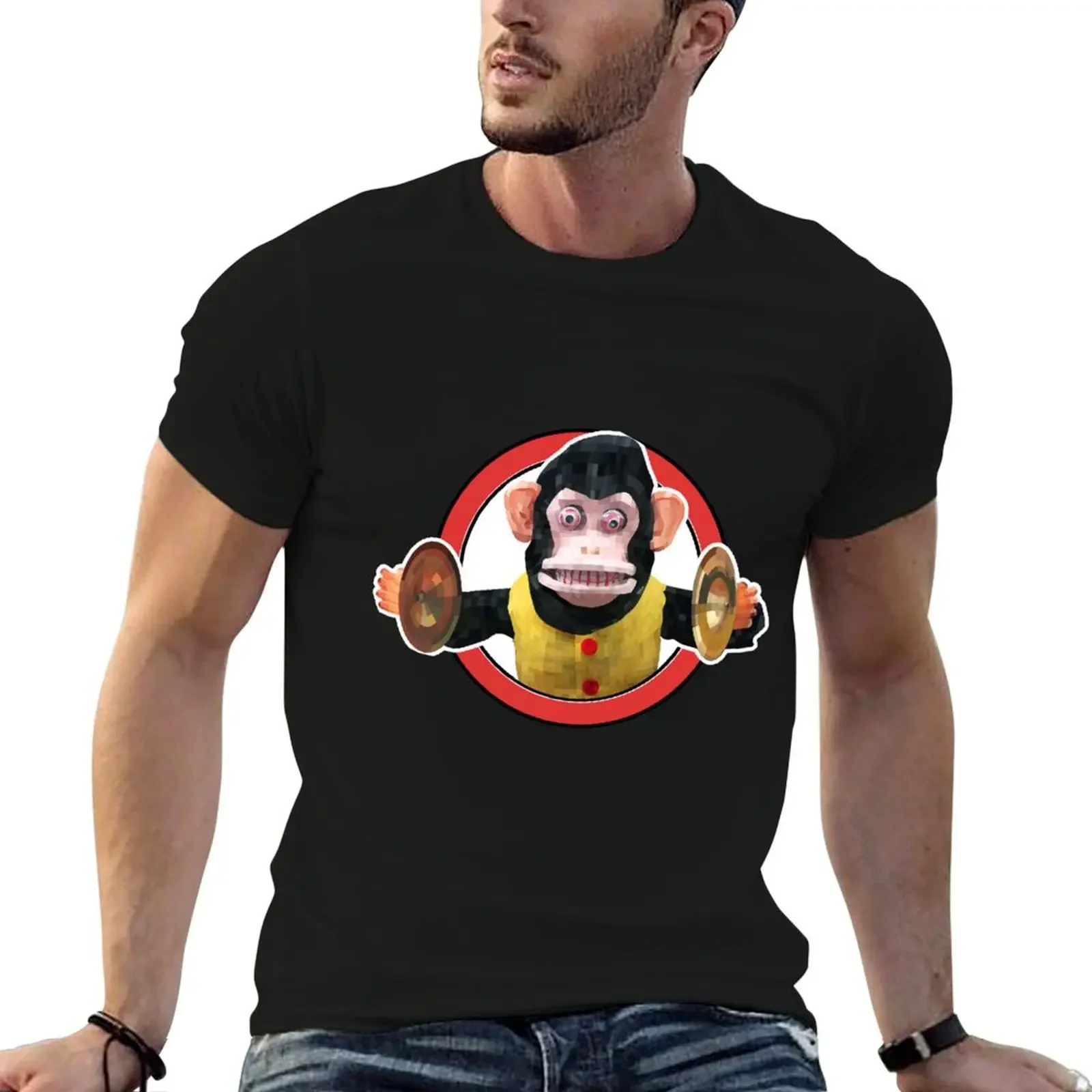 

Toy Monkey With Cymbals T-Shirt graphic t shirt vintage custom shirt black t shirts for men