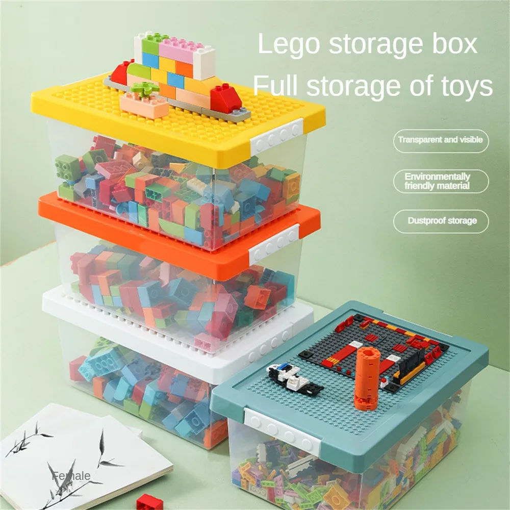 

Classification Box Small Particles Safe Yellow/white/orange/green Storage Tools Toy Storage Box Transparent Children Toy