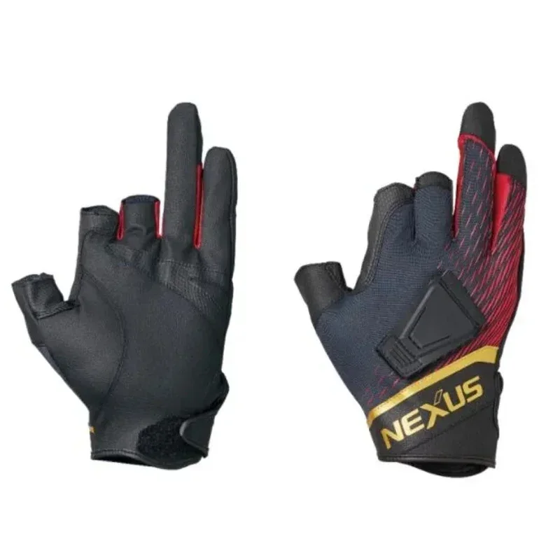 

Waterproof Anti Cut Fishing Gloves Three Fingers Cut Anti-slip Gloves Elastic Outdoor Angling Gloves Lure Fishing Equipment