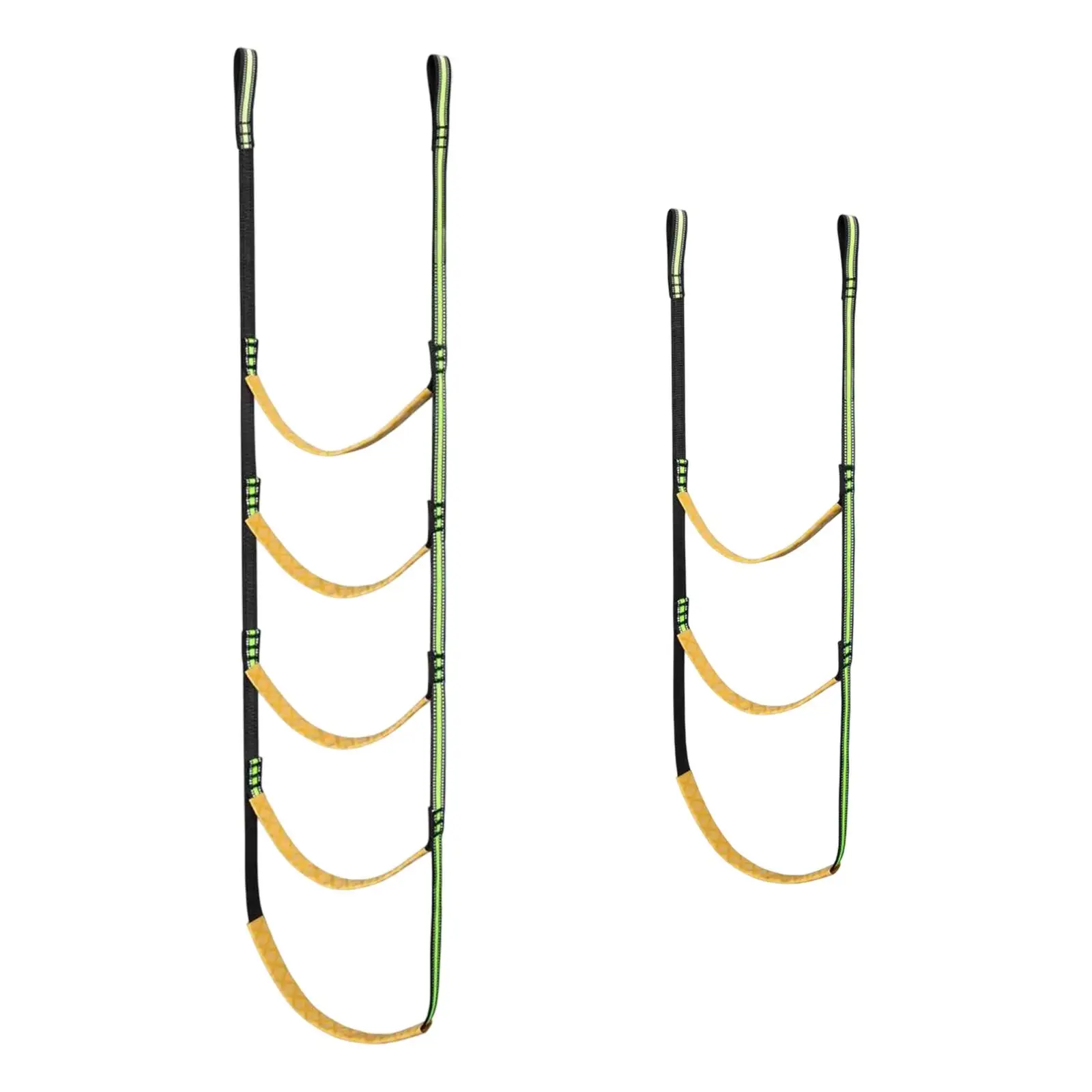 Multifunktionaler Treppensteiger mit reflektierenden Streifen, Lichtseil-Hilfe