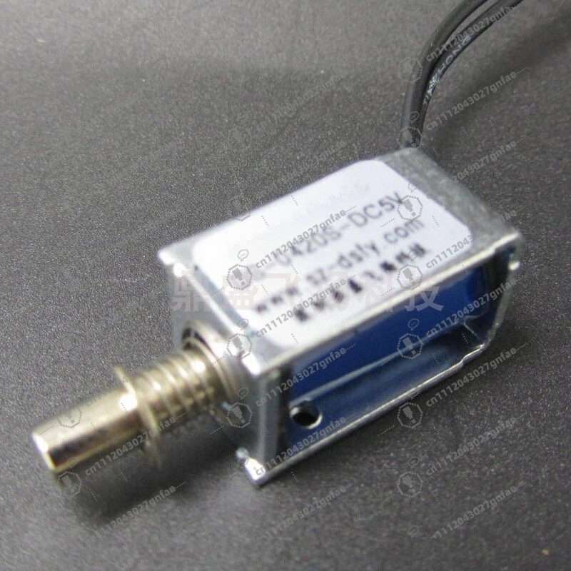 

Электромагнитный замок DS-0420S с функцией распознавания отпечатков пальцев для шкафчиков-хранилищ с общим доступом к повербанкам, 5В, микроклапан, для игрушек и электроники