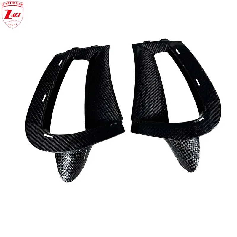 

Z-ART 720S Side Vents for Mclaren 720S Dry Carbon Fiber Front Bumper Vents for Mclaren 720S Dry Carbon Fiber Side Duct
