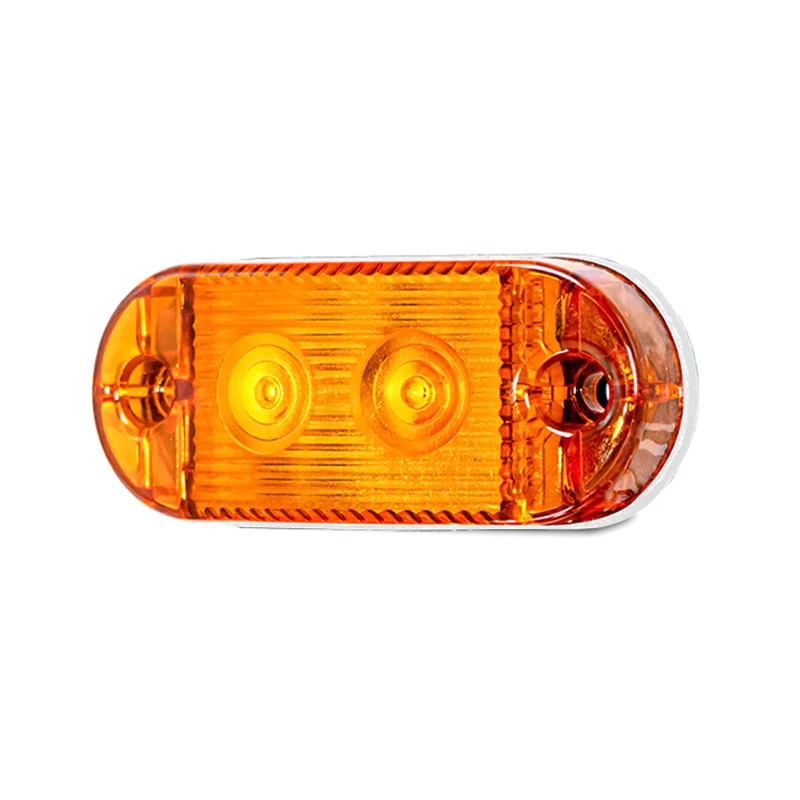 Feux de position latéraux à LED, feu de dégagement avant et arrière, indicateur de camion, accessoires pour bus, camionnette, caravane, 12V, 24V, 1PC