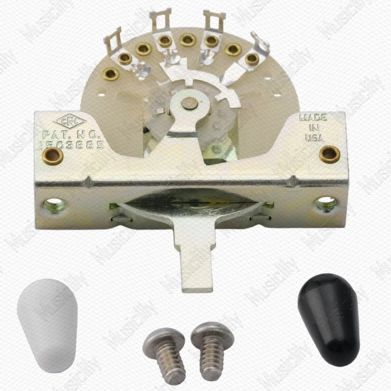 CRL 5/3-Way Pickup Selector Blade Switch للجيتار الكهربائي ST Style