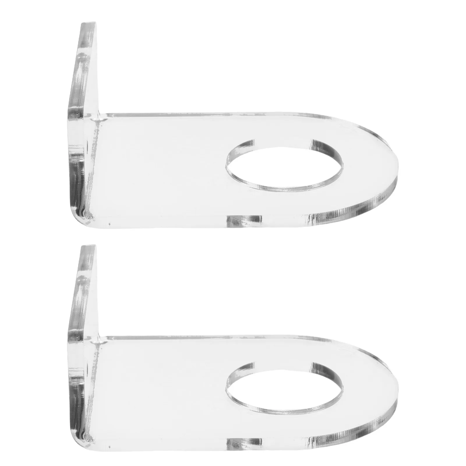2 Sets Baseball Holder Memorabilia Wall-mounted Sphere Acrylic Display Souvenir Tennis Rack Storage Autographed Golf Stand for