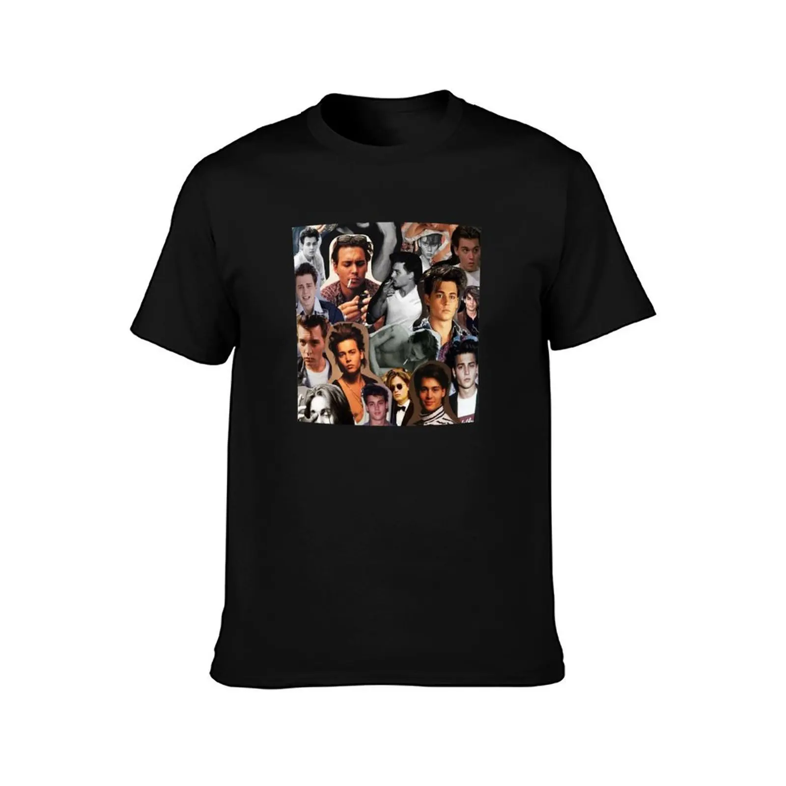 Johnny Depp T-Shirt t shirt for man 100 percent cotton T-Shirt