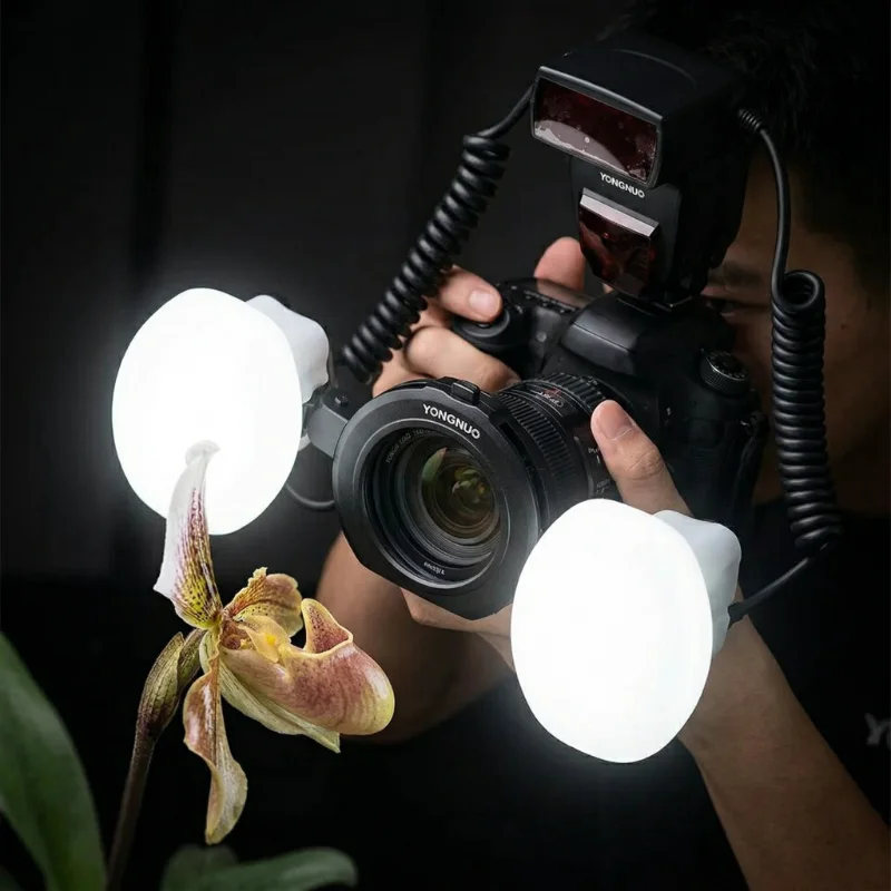 

Flash Diffuser Silicone Softbox Soft light for Flash Godox MF12 MF-DD TT520II TT600 TT685 Yongnuo YN560 YN565 YN24EX Canon 580