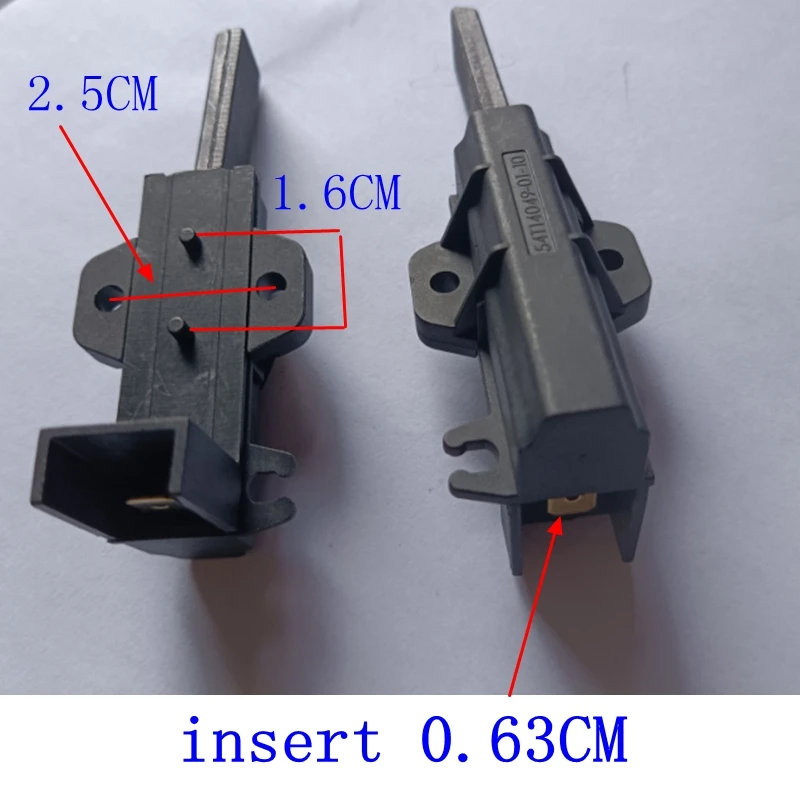 2pcs Washing Machine Motor components Carbon Brush Suitable for Midea Little Swan drum washing machine parts