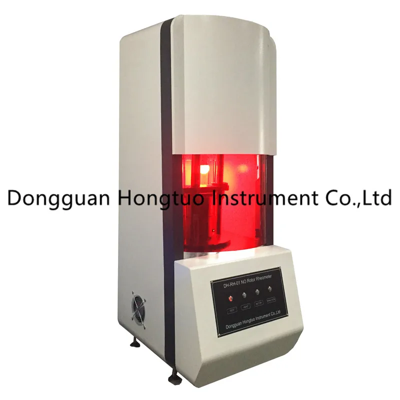 DH-RH-1 ASTM, ISO Rubber Testing Machine No Rotor Rheometer/No Rotor Vulcanizing Machine, connected computer