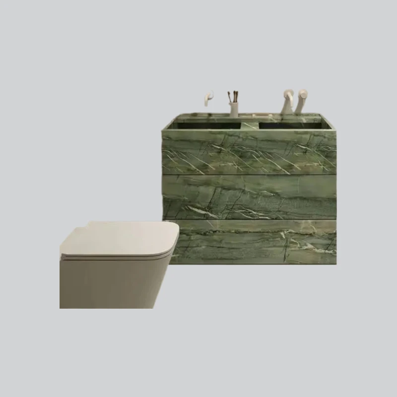 HHDecors Modern Bathroom Cabinet Green European Space Saving Bathroom Cabinet Standing Narrow Meuble Salle De Bain Furniture Hom