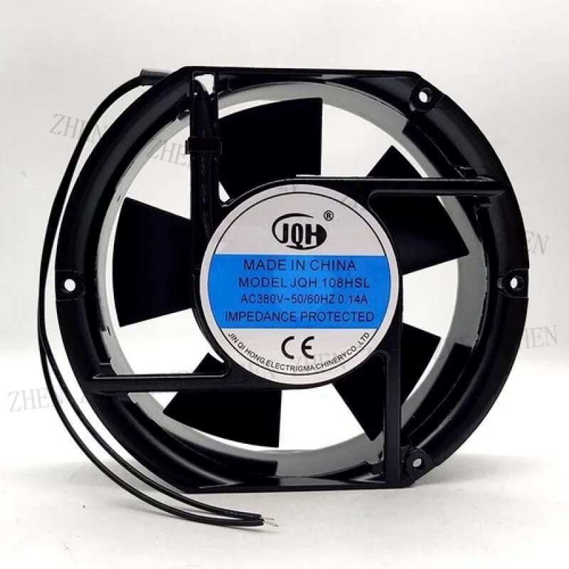 

Y 1PCS JQH108HSL AC380V 0.14A 17251 17CM Axial Cooling Fan