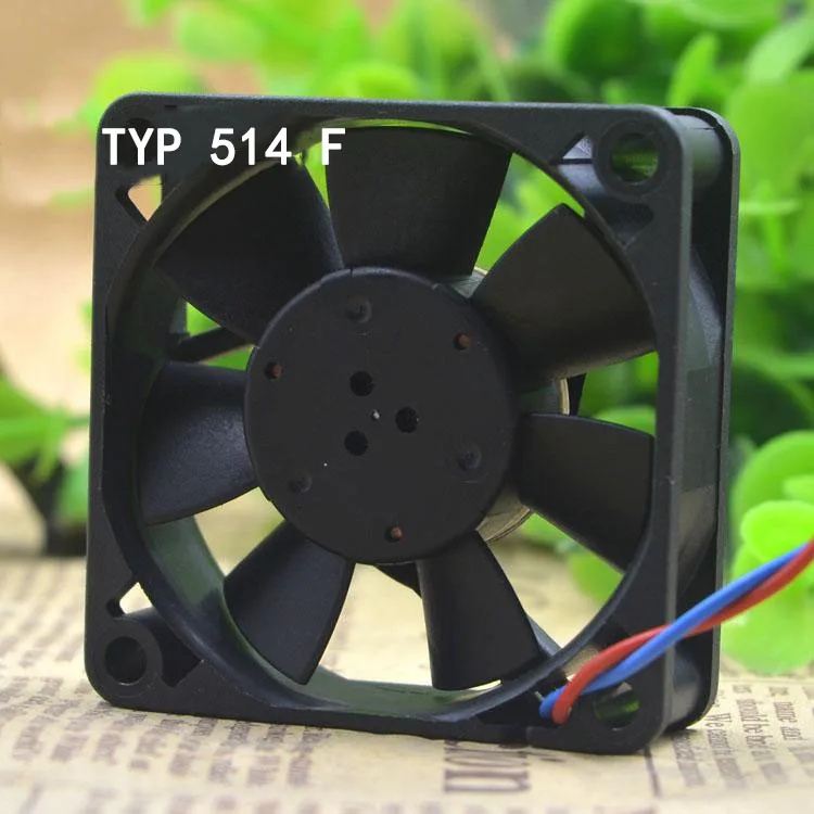 

New Industrial Control Fan 24V 0.9W TYP 514 F Silent Cooling Fan 50x50x15mm 5CM Frequency Converter Radiator