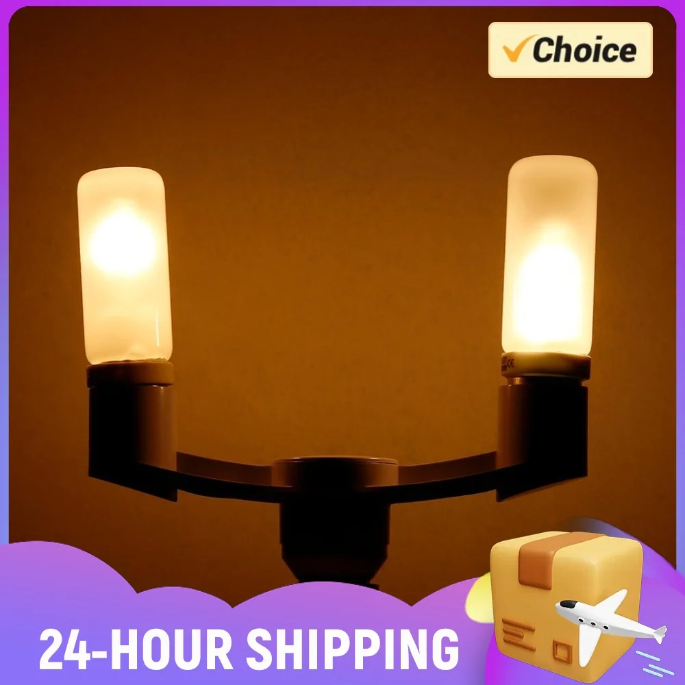E27 To 2E27 Energy-saving Lamps Splitter 85-285V Lamp Head Conversion Holder Lighting Accessories for Restaurant Kitchen