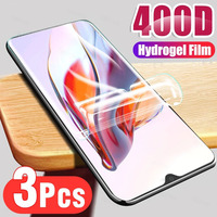 3Pcs Hydrogel Film for Xiaomi Redmi 12C 12 11 10A 10C 10 5G 9T 9A 9C Nfc Screen Protector On Redmi 8A 7A 8 7 9 A1 A2 Plus Film