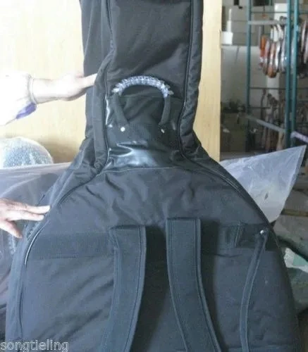 Top quality Soft sponge 3/4 upright-bass bags Backpack ,waterproof cloth