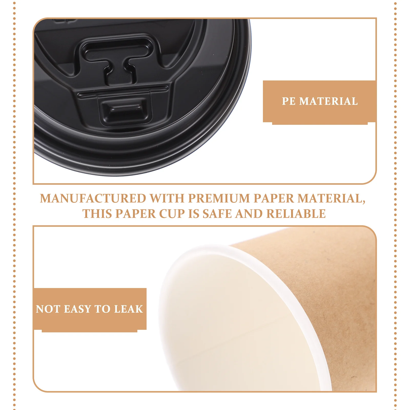 

1Set Double Layer Paper Cups Safe Healthy Disposable Beverage Party Wedding Festival Supplies Drink Cup Paper Drink Cup