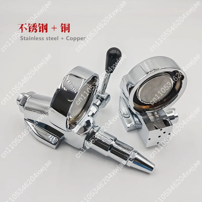 58mm E61 Brewing Group Head with Shower Screen, 304 Stainless Steel Espresso Machine Replacement Part