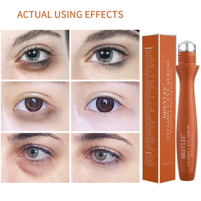 

VC Eye Beading Serum Moisturizing and hydrating desalinating eye lines improving dark circles and bags under the eyes Skincare