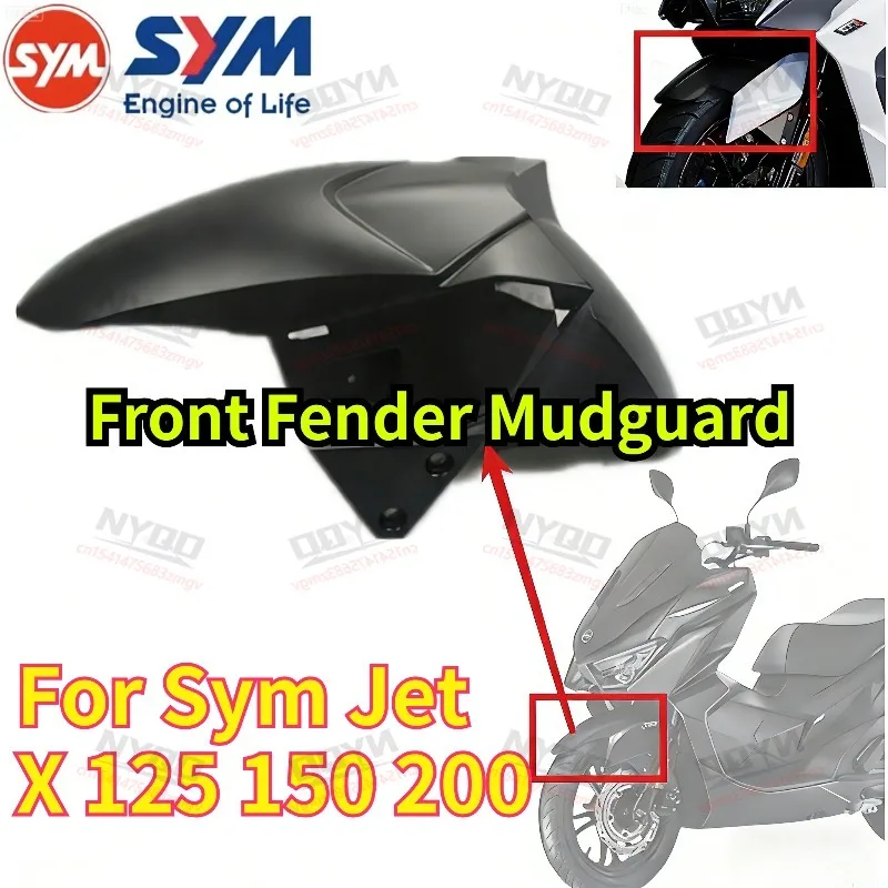 

Горячая новинка: Прочные передние брызговики (защита от грязи) для мотоциклов Sym Jet X 125, 150, 200 – Оригинальные запчасти для защиты кузова