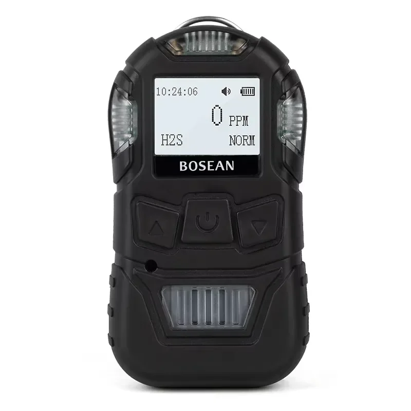 Portable 4 Gas Detector for Ammonia NH3 Oxygen ATEX Certified Industrial Safety Monitor with USB Charging Data Logging PC