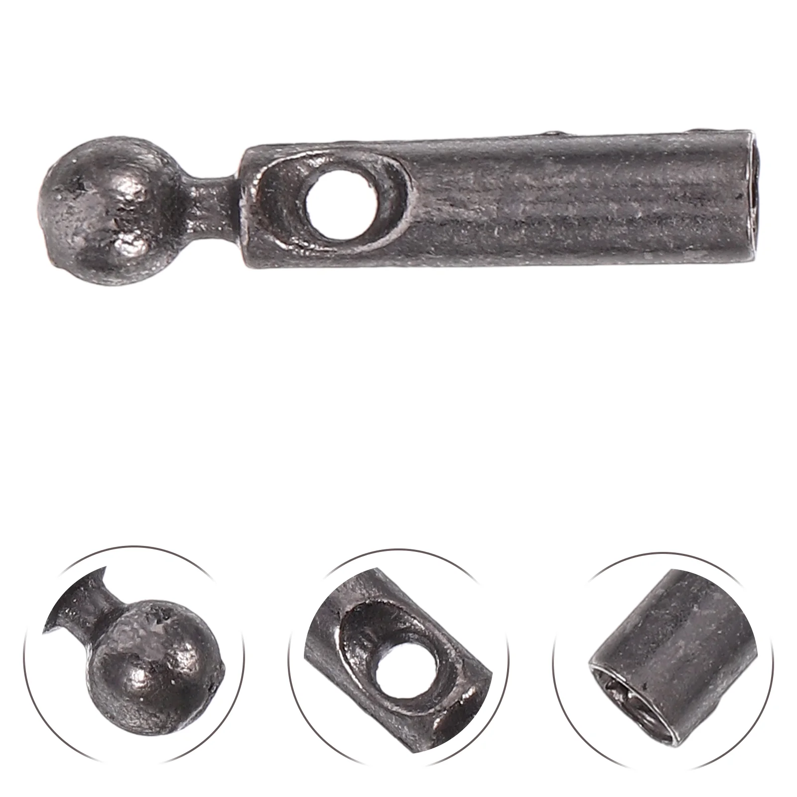 

10 шт. аксессуары для зонтов, ремонтные бусины для складных деталей, костяные чехлы, цинковый медный хвост