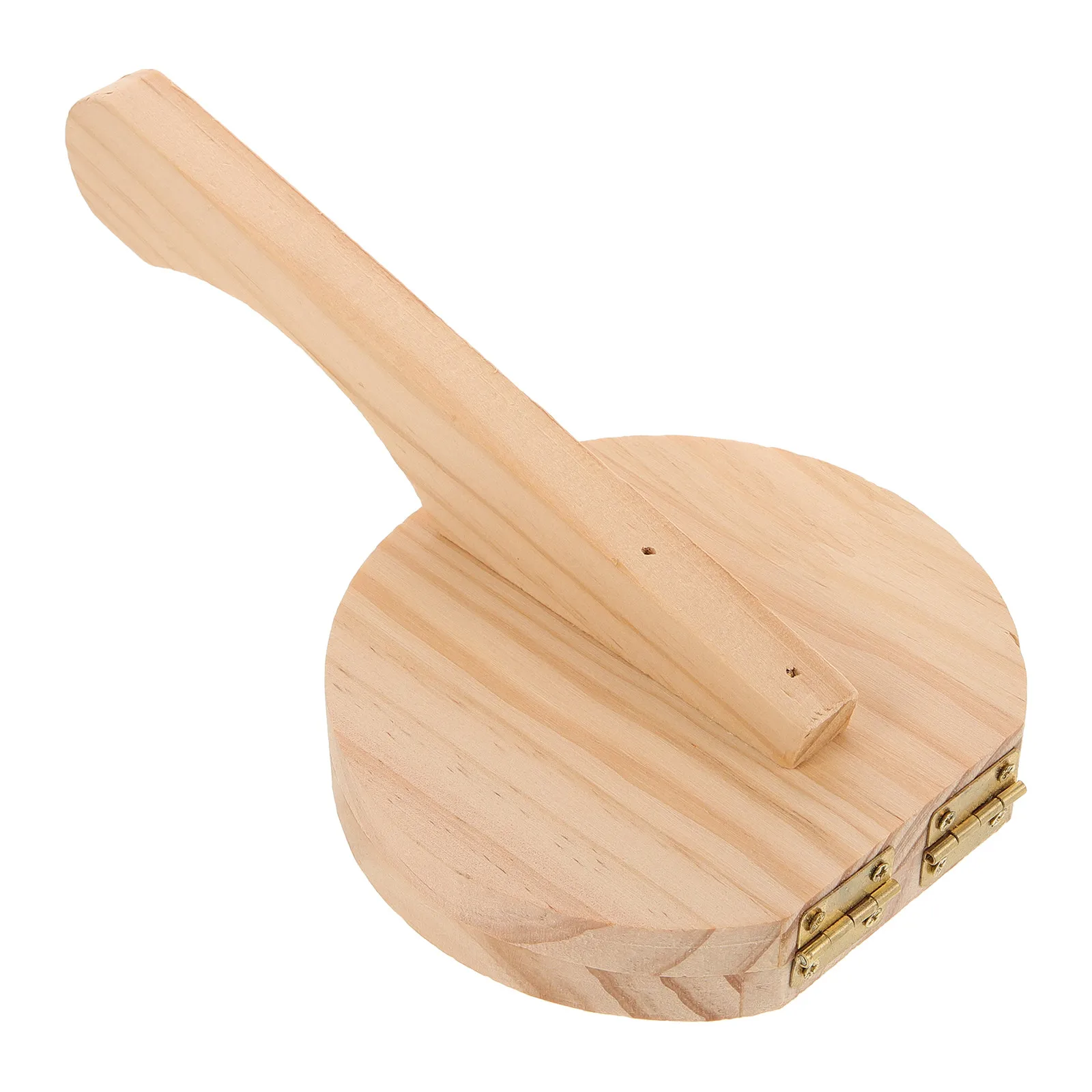 Prensa Manual de Madera para Masa de Dumplings, Fácil de Usar, Herramienta Compacta para Prensar Masa para Dumplings, Raviolis, Wontons Fritos y Tortillas