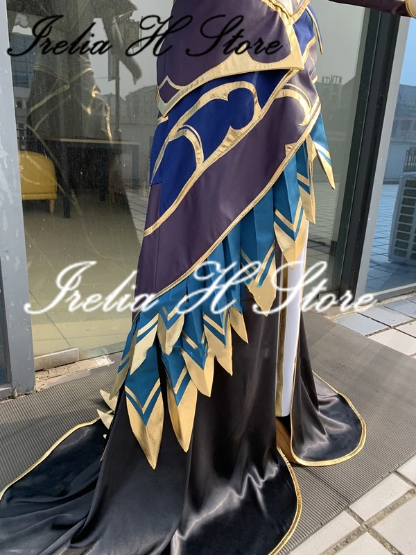 Irelia H Store Customized coven morgana LOL Cosplay lol Morgana Cosplay Costume Halloween Party Dress