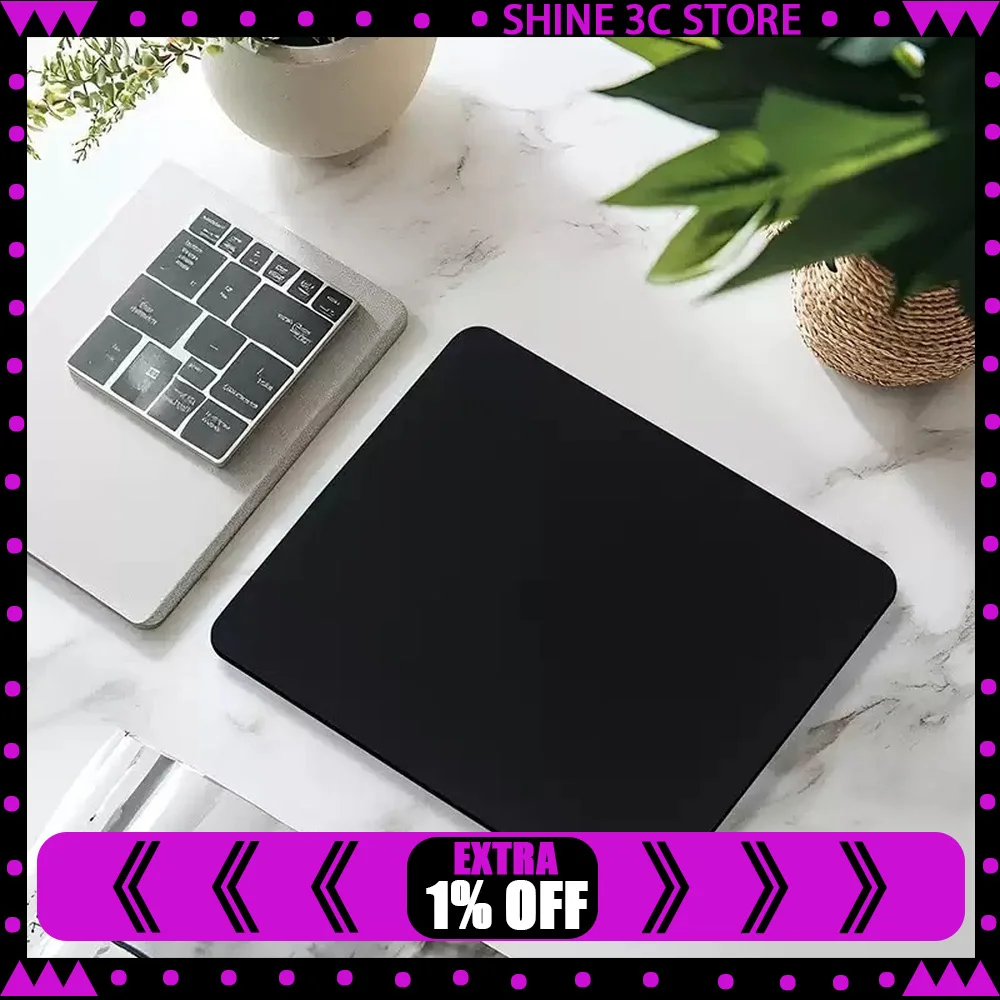 IROK Si83 Gaming Mouse Pad Soft Cloth Rubber Base Stitched Edge Desk Mat Black