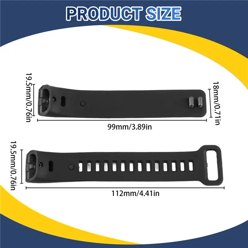 AC56-Silicone Bracelet de montre Bracelet pour HUAWEI Band2 Pro/ Band2/ ERS-B19/ERS-B29 Smartwatch accessoires Bracelet de montre