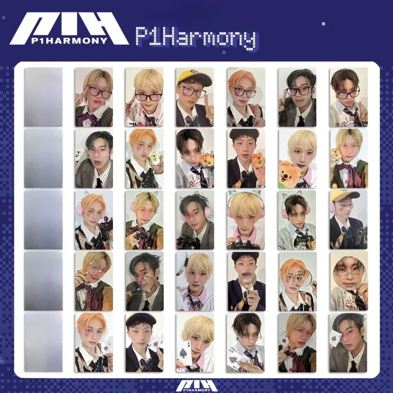 Álbum Kpop P1Harmony, tarjetas fotográficas EX, jugador de cerca, QUOKKA, tarjeta especial, tarjetas INTAK SOUL LOMO, colección KEEHO THEO, regalos para seguidores