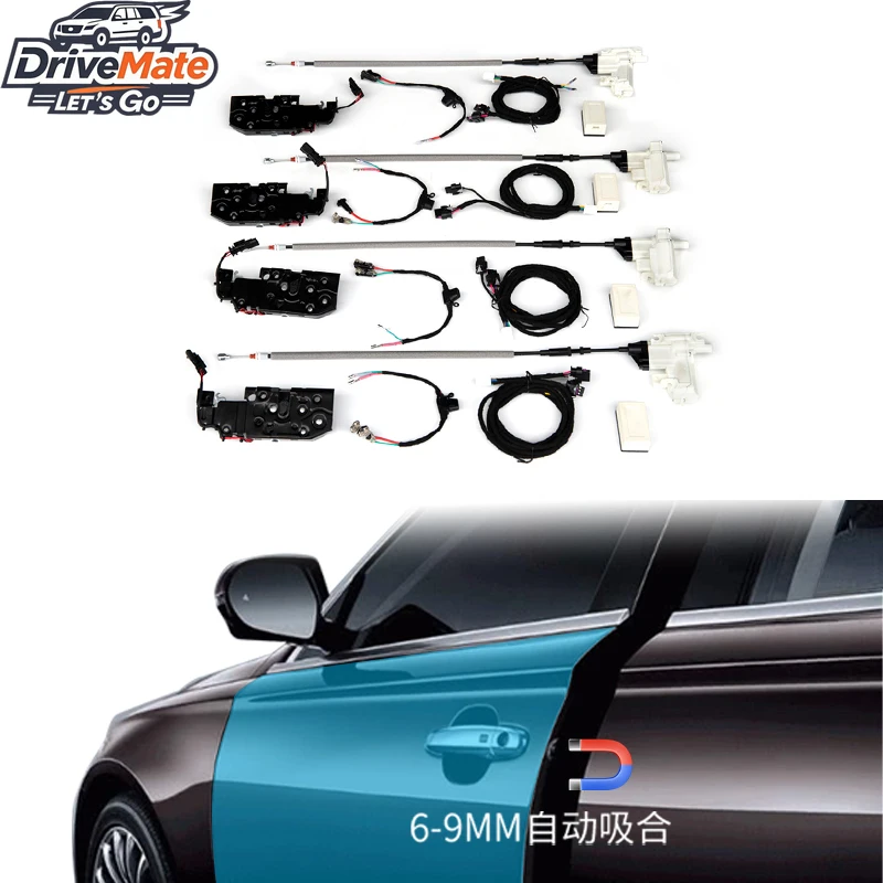 

Upgrade Soft off Automatic Smart Electric Suction Door Lock Soft Close Lock for audi A6 A6L S6 A7 C8 Auto Lock Soft off