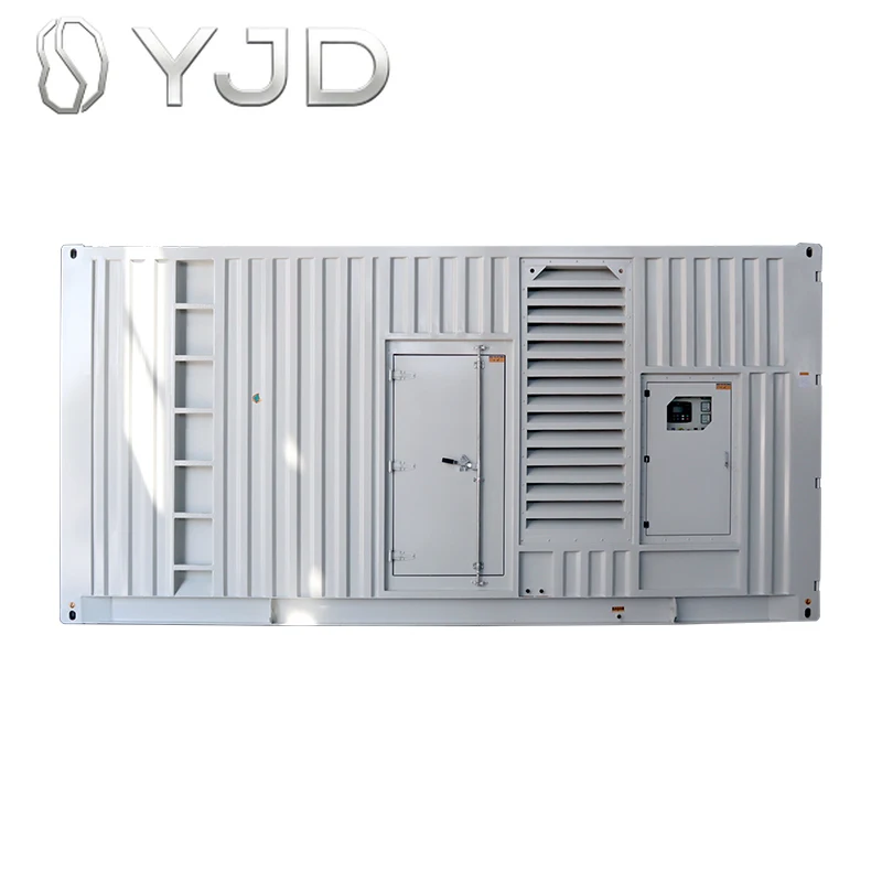 Original 640kw Silent Container Type diesel Genset Price with Low Fule Consumption Industrial Diesel Generator
