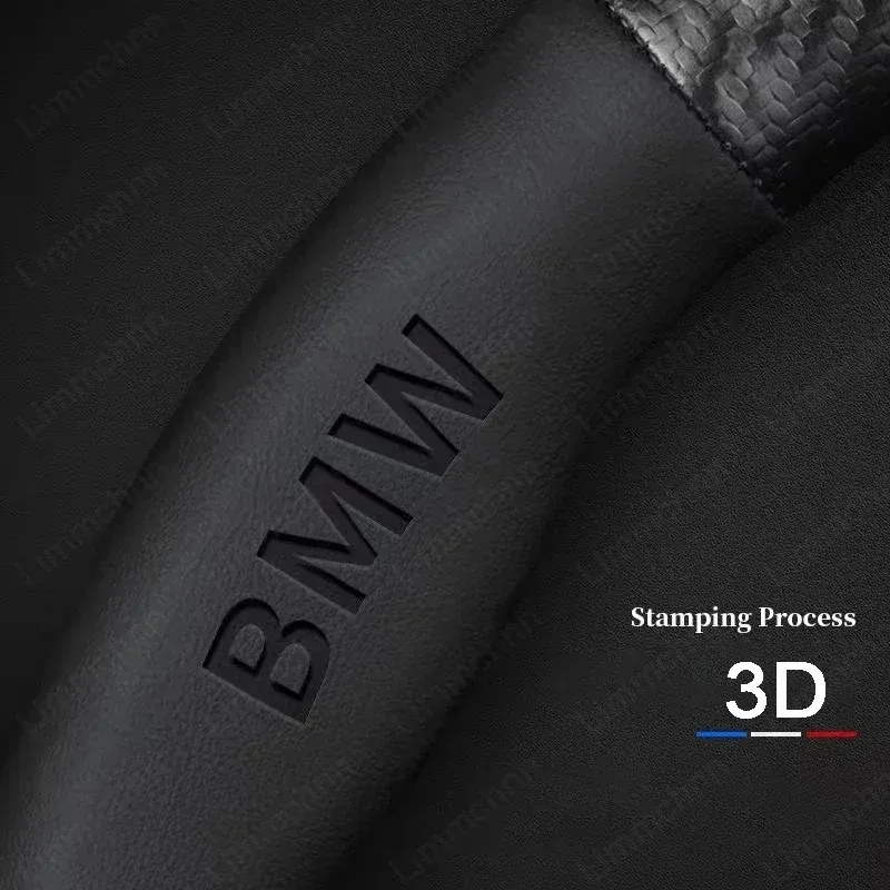3D Goffratura Logo Dell'automobile Coprivolante Per Bmw E46 E90 E60 F10 F30 E39 E36 F20 E87 F20 F40 E88 M Prestazioni M2 M3 M4 M5 M6