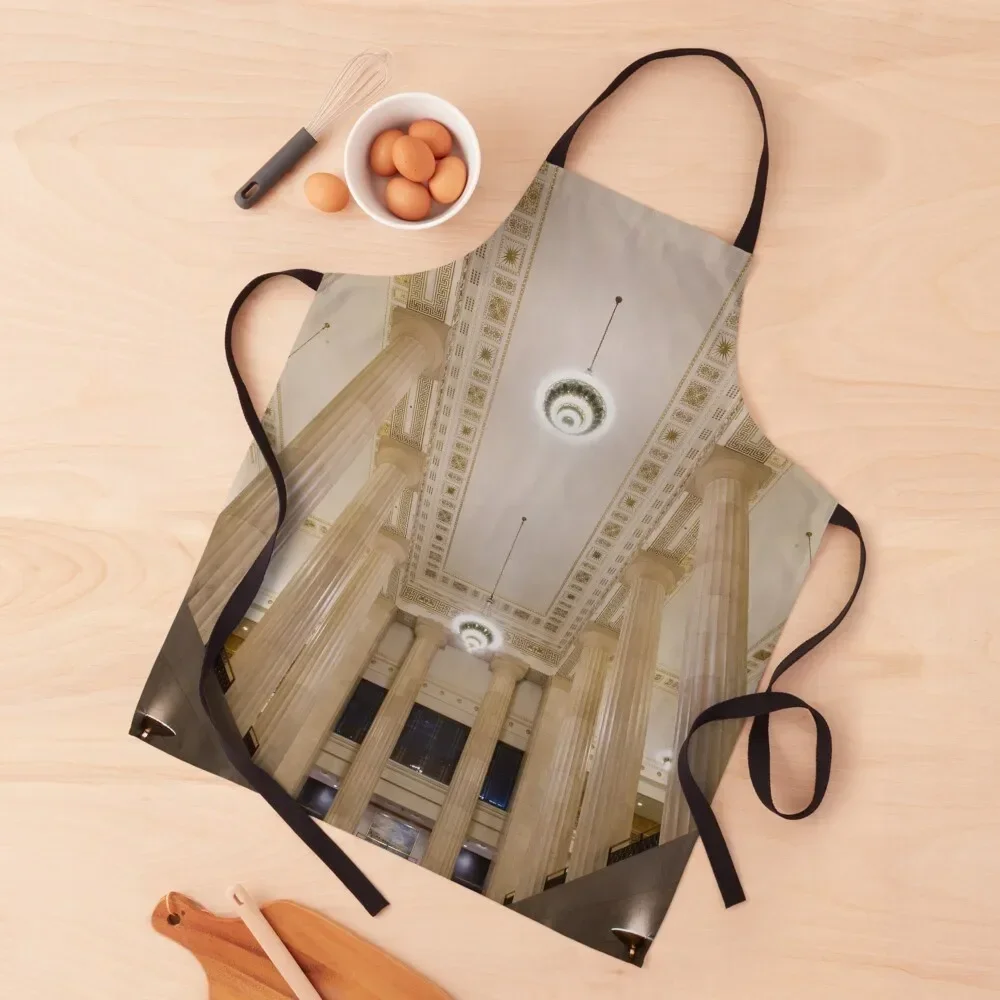 

The Great Hall - Federal Reserve Bank of Chicago Apron Home Cleaning Men's Kitchen Apron