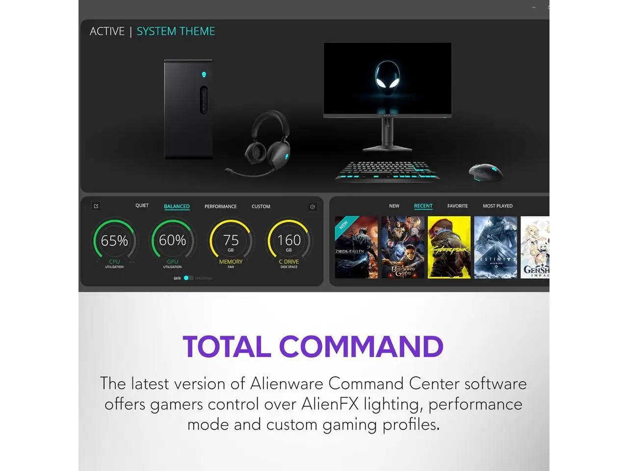 Alienware - Aurora Gaming Desktop - Intel Core Ultra 7 265F 2025 - 32GB Memory - NVIDIA GeForce RTX 5060 Ti 8GB - 1TB Storage - Black view 7