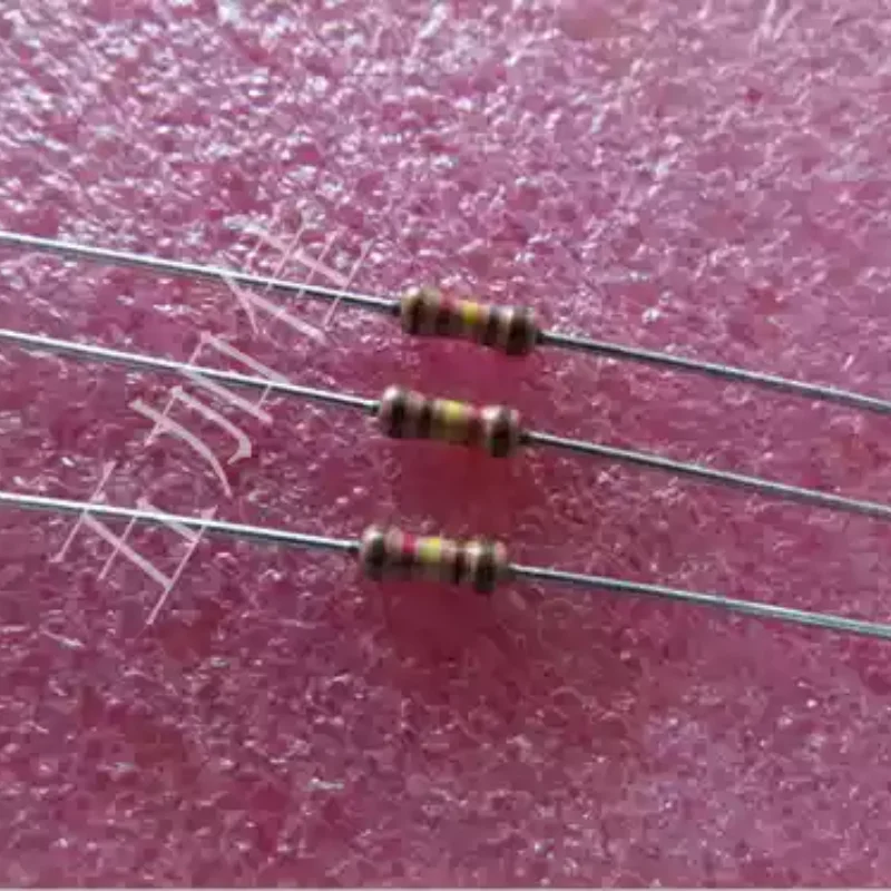 10-100pcs CCF-55 CCF551K24FKR36 1.24K 1241F 1% 1/4W imported metal film resistor
