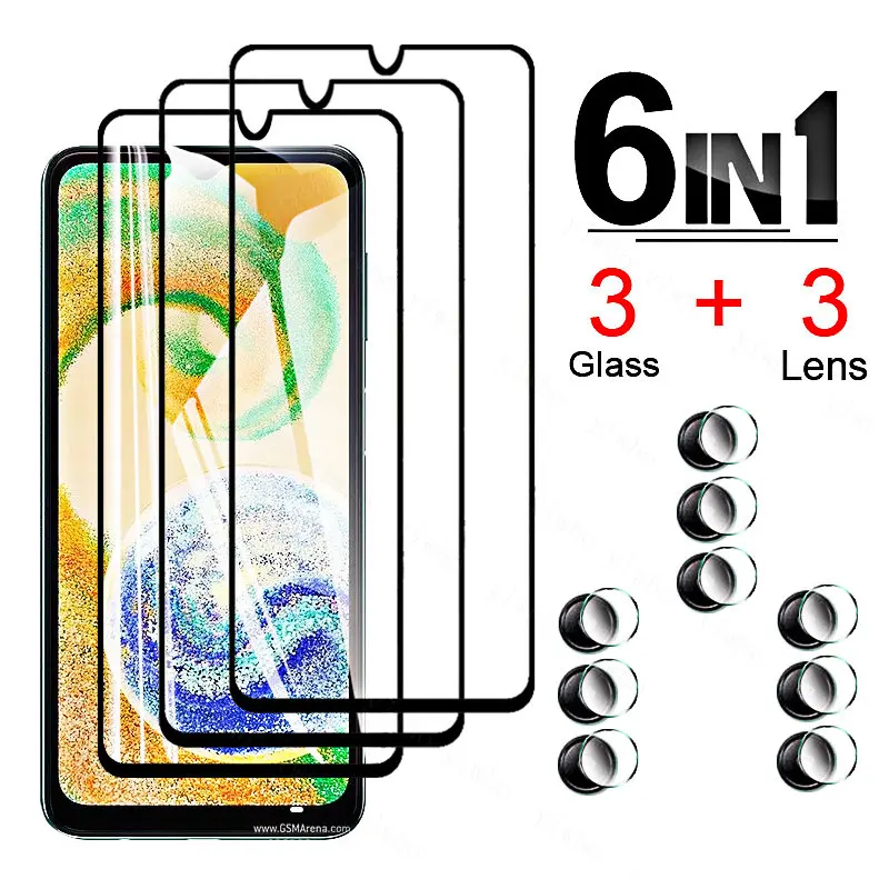 Na Samsung Galaxy A04S szklany obiektyw aparatu do Samsung A 04 S szkło hartowane pełna pokrywa folia ochronna A 04 S A04 S A047F