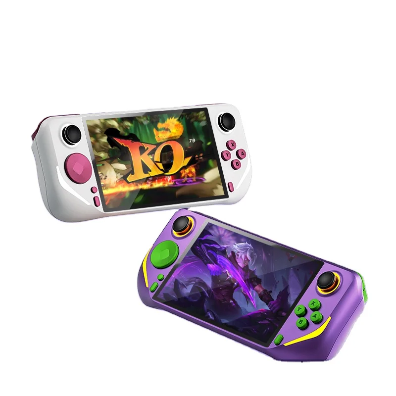 

E6 Plus Portable Handheld Game Console 64GB 5.0 inch IPS Screen For PS1 N64 Retro Video Games Console Player For Kids Gift