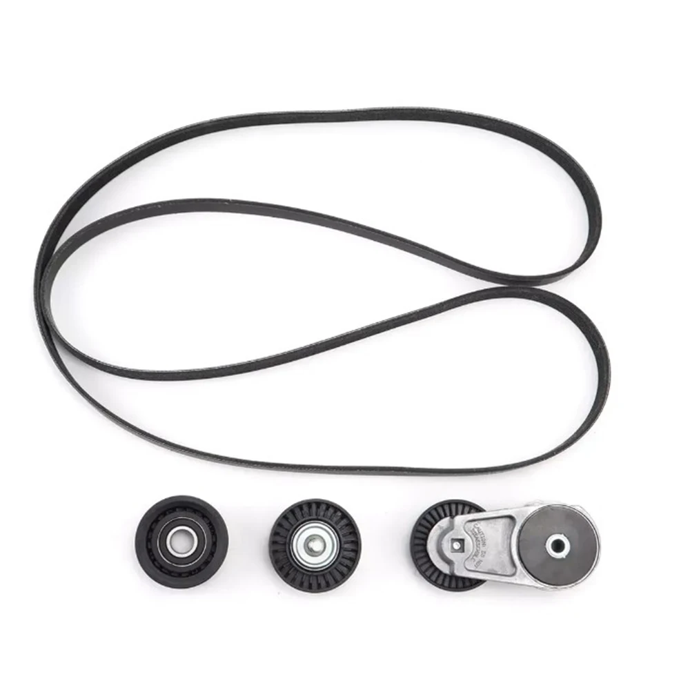 Engine Parts Drive Idler Pulley Serpentine Belt Tensioner Kit Fit 3.6L V6 GAS For 11-19 CHRYSLER 200 DODGE JEEP RAM VOLKSWAGEN