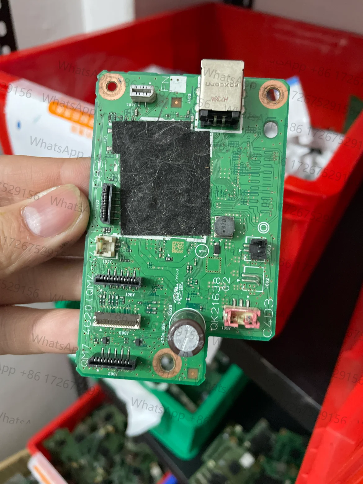 Placa de interfaz principal original para impresora QM7-4620 QM4-4414 para placa formateadora G1400 D83, placa de interfaz USB.