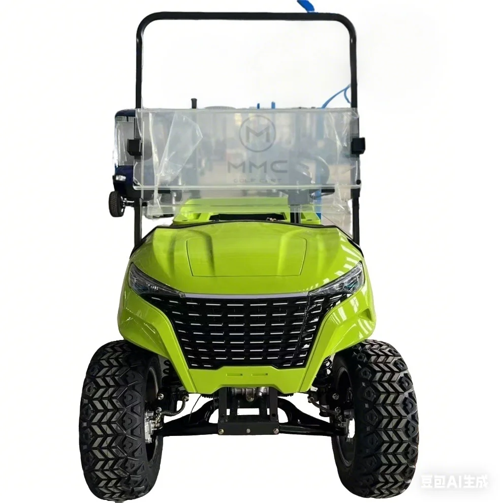 

Long Range Battery Powered 48v 60v Adults Golf Kart Electric Solar Panels 4 Seat Buggy Golf Caddy Cart Electric