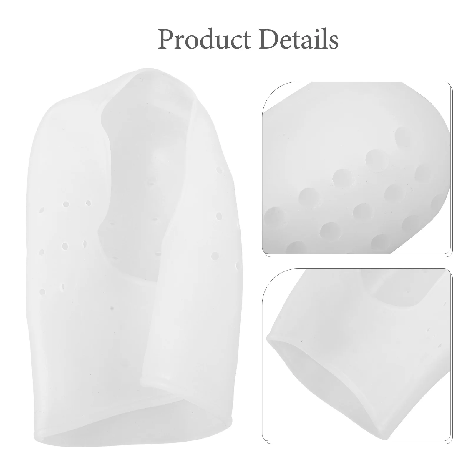 

1 Pair Height Increase Insoles Silicone Heel Lifts For Men Women Invisible Shoe Inserts Comfortable Elastic Foot Support Pad