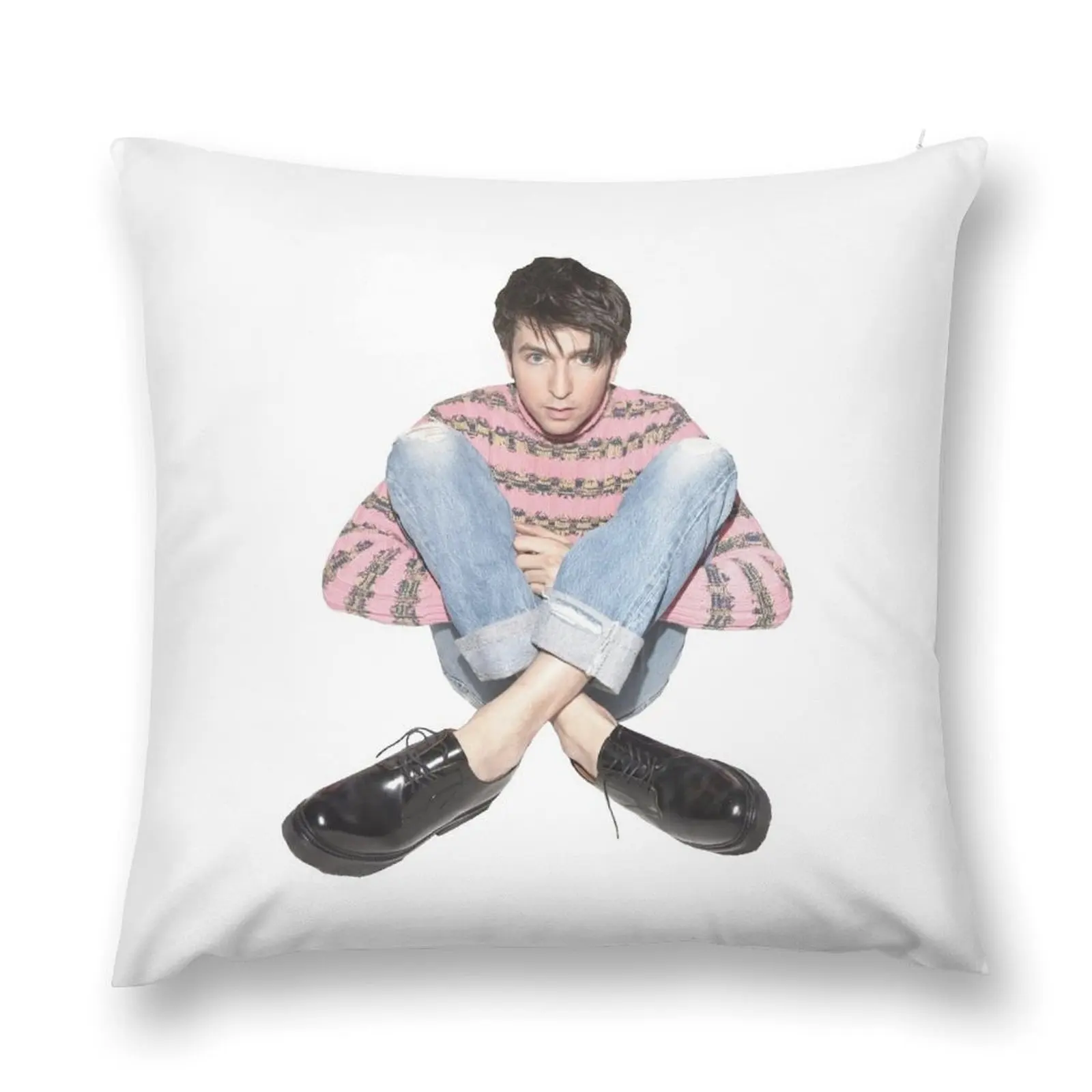 Nicholas Braun Throw Pillow Luxury Pillow Cover Custom Cushion Photo Elastic Cover For Sofa Anime pillow